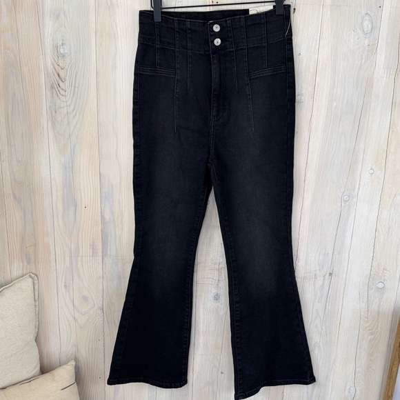 We The Free Denim - NWT Anthropologie Free People We The Free Jade Crop Flare Jeans Size 29